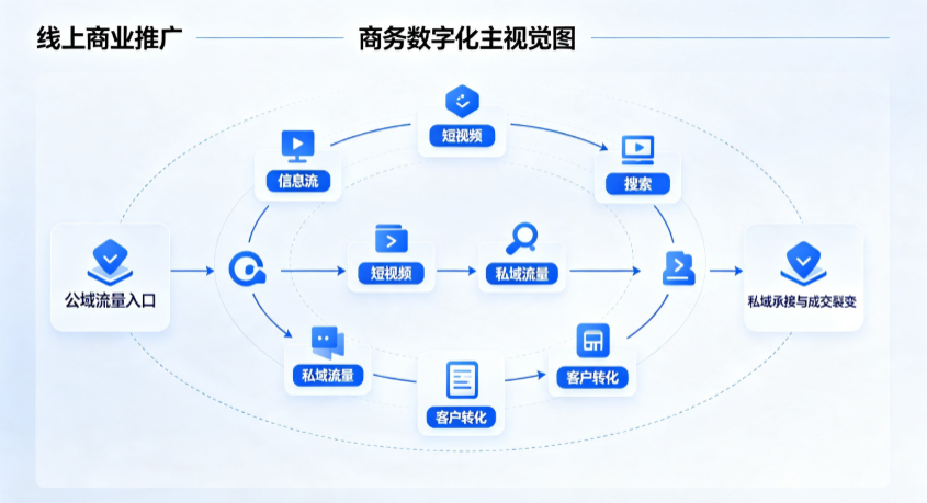 宁强县线上商业推广怎么做？全域流量闭环搭建与低成本转化实战指南