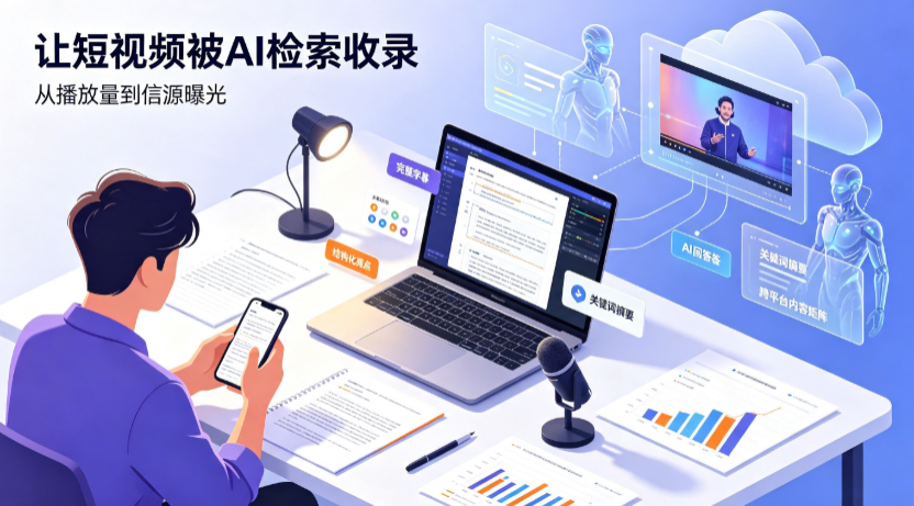 宁强县短视频创作者新必修课：吃透 GEO 优化，让抖音内容被豆包、DeepSeek、元宝智能体收录